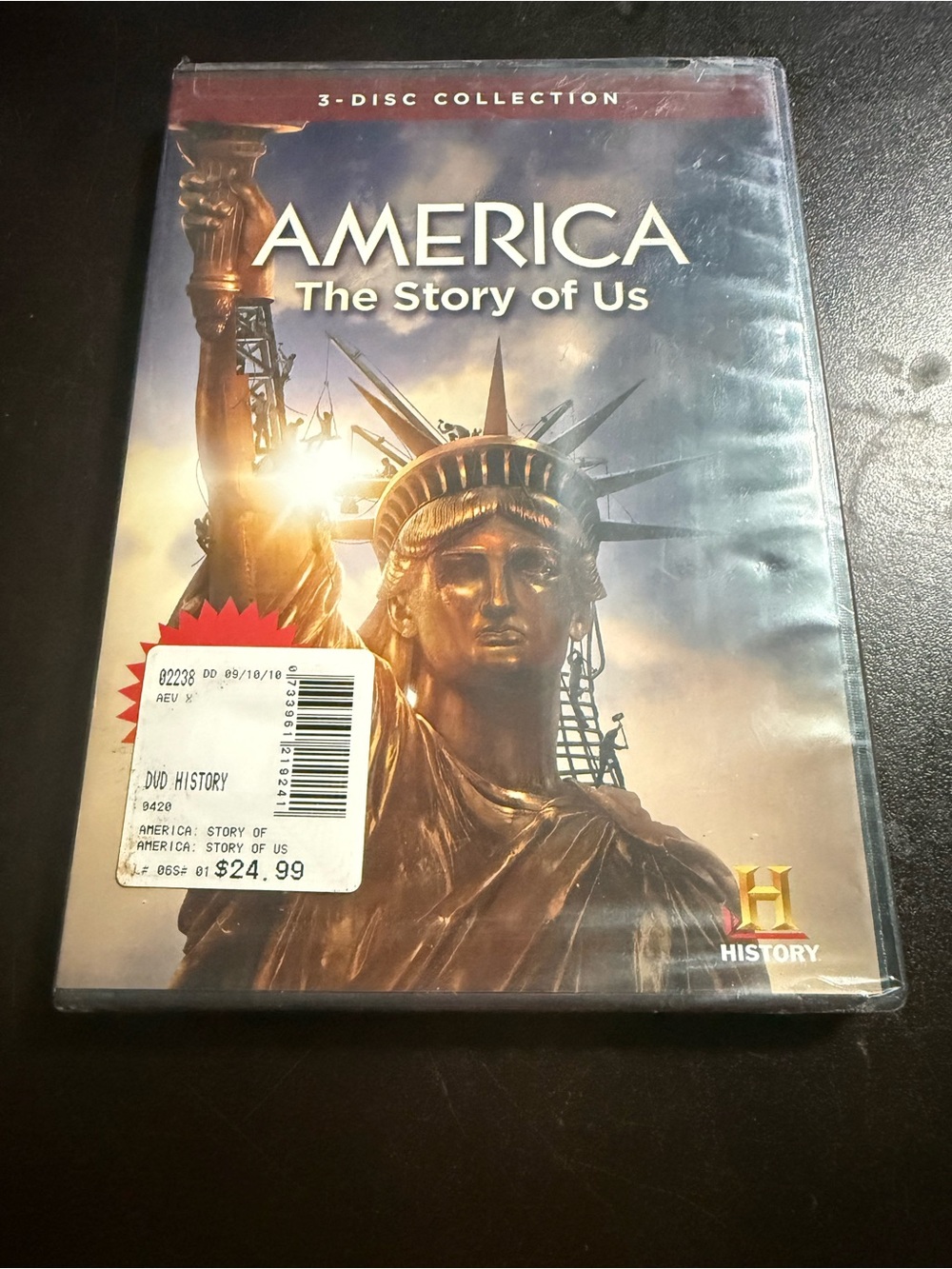 The history channel America the story of us 3 disc collection DVD set new (bx5)